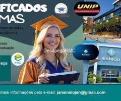 Diplomas ensino médio e Superior - Pague só após ver e verificar - Imagem 2